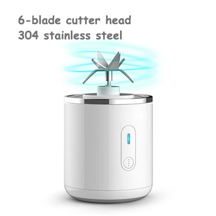 Modern Handheld Fruit Juicer Rechargeable Juicer Blender 6 Blade 500 ML Mini Portable Electric Fruit Juicer home appliances