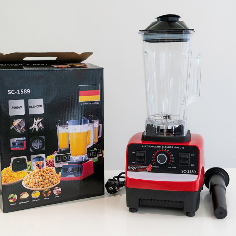 4500W 2L Industrial Crest Blender Heavy Duty Commercial Juicer 2 in 1 Double Cup Blender Machine