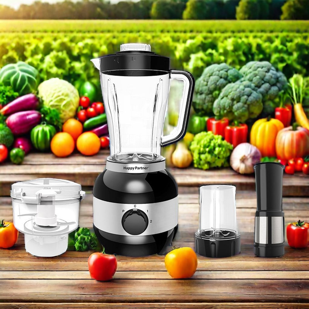 Happy Partner Multi-Purpose Electric Blender Grinder Variable Speed Push Button Controls blender for kitchen