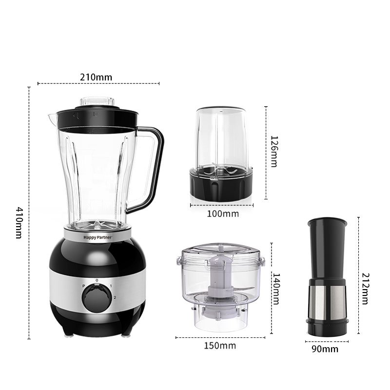 Happy Partner Multi-Purpose Electric Blender Grinder Variable Speed Push Button Controls blender for kitchen