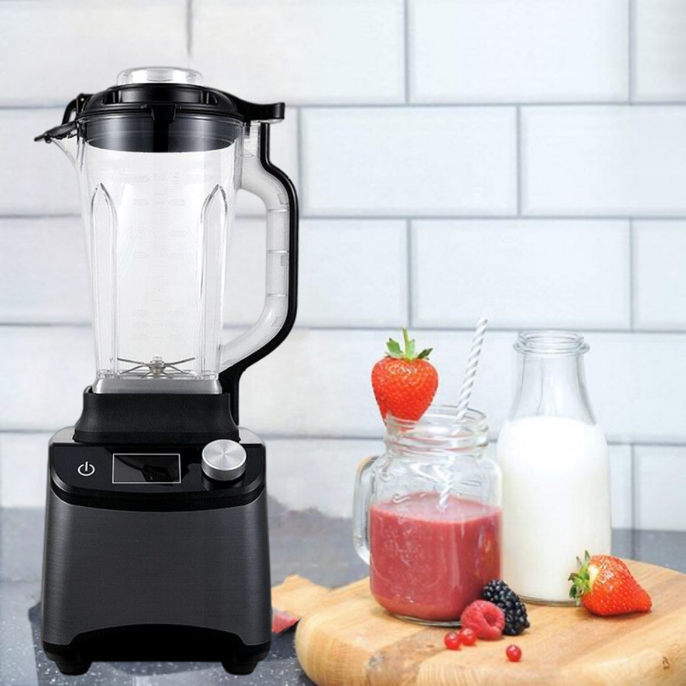 Hot Sale Commercial LED Screen Blender 1800w High Power Blender 2L Big Capacity Electric Smoothies Blender