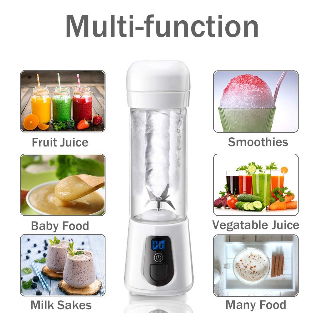New Trend Product Fresh Smoothie Blender Juicer Usb Portable Blender Cup With 4200ml Bottle
