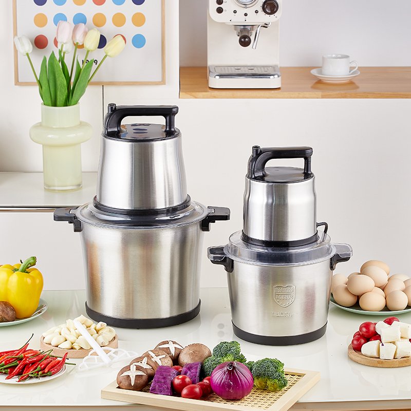 yam pounder machine 6L 8L fufu pounding blender meat chopper electric meat mincer grinder and blender man power fufu machine