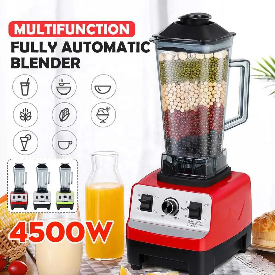 110v/220v Professional Commercial Electric Smoothie Blender Juicer Mixer Ice cream Maker Fruit Vegetable Baby Food Mixer Blender