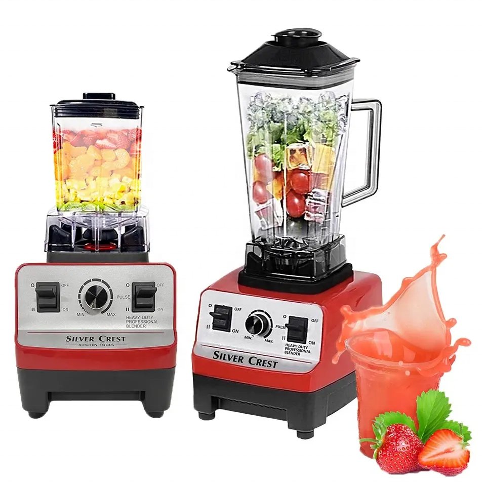 110v/220v Professional Commercial Electric Smoothie Blender Juicer Mixer Ice cream Maker Fruit Vegetable Baby Food Mixer Blender