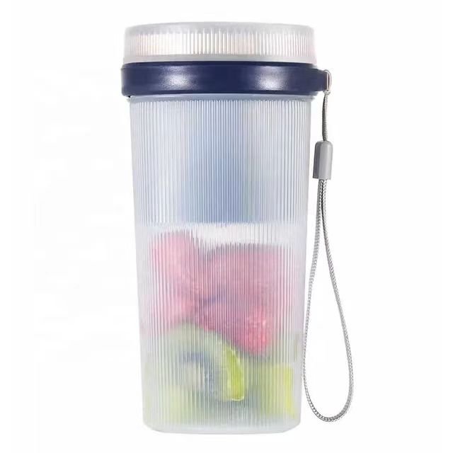 2023 hot sale orange juicer machine usb rechargeable portable juicer 300ml mini blender for smoothies and shakes