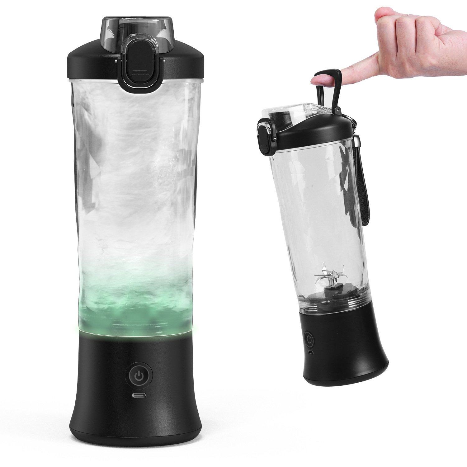Portable Electric Juice Cup - Small Juicer - Kitchen Blender - Juicer - Multi-Functional Food Processor