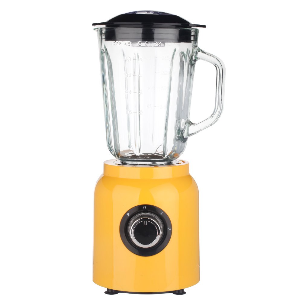 Kitchen appliance deluxe retro Glass Jug food juicer blender, food chopper processor mixer, smoothie maker