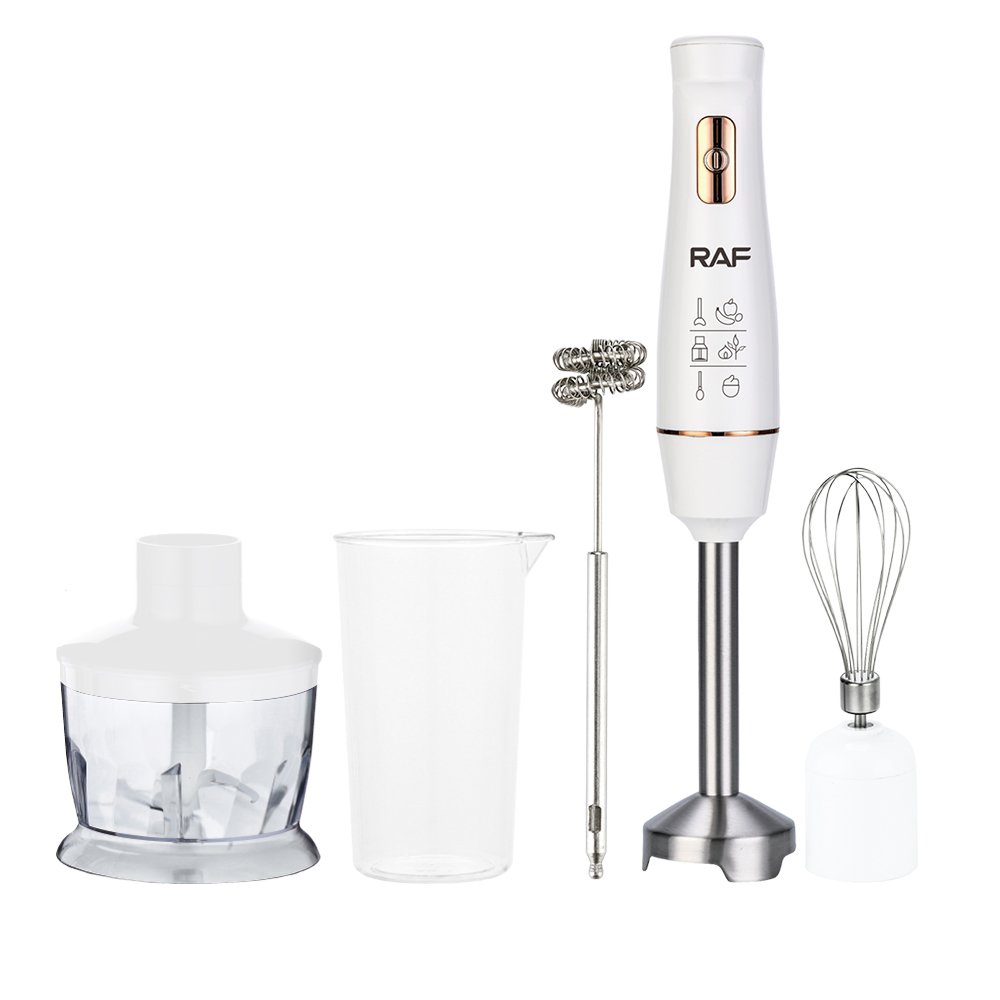 5 in 1 Handheld Immersion Blender Stick Chopper Electric Hand Blender Portable Easy Control