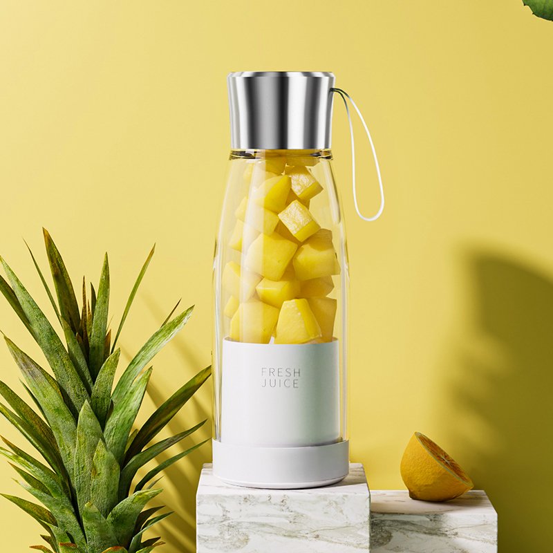 Smoothie Ice cube Electric Usb Juicer Blender Small Portable Juicer Cup Manual Fruit Juicer In Cup Lid Blender