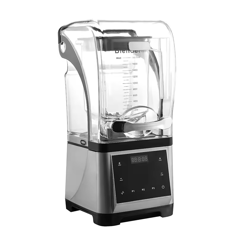 Silver Crest Blender 4500W 2L Large Capacity Commercial with Mixer Grinder Heavy Duty Machine Portable Ice Smoothie Blenders Oem