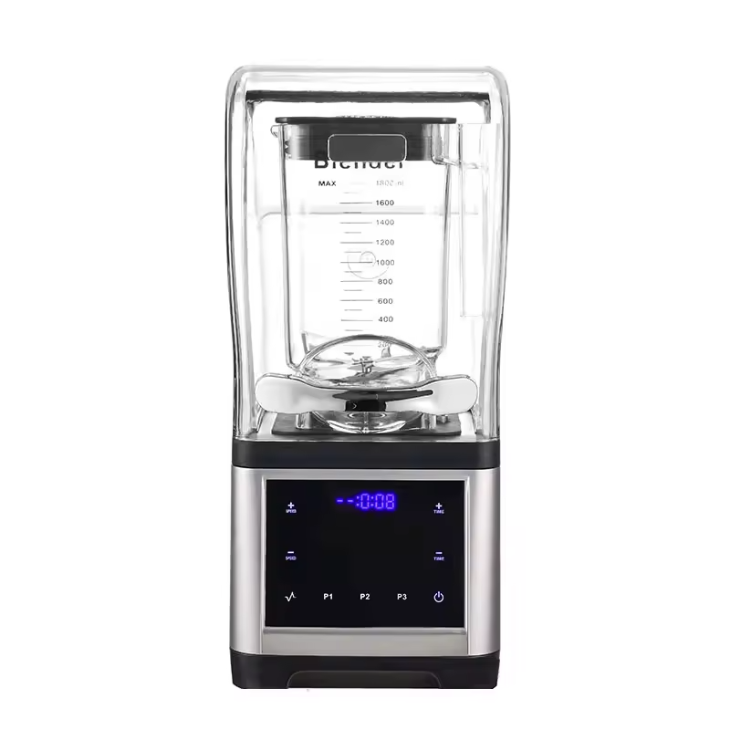 Silver Crest Blender 4500W 2L Large Capacity Commercial with Mixer Grinder Heavy Duty Machine Portable Ice Smoothie Blenders Oem