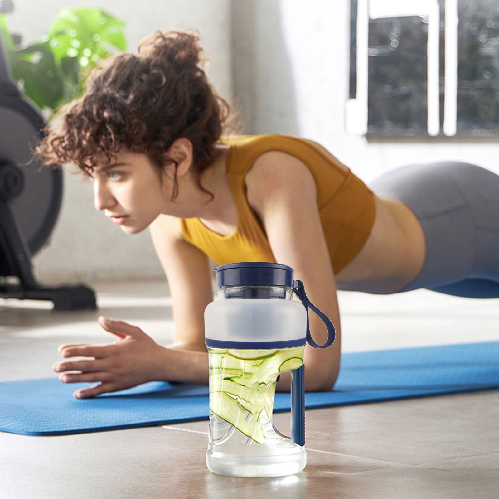 Electric Portable Juicer With Large Capacity 1000ml Juicer Outdoor Sports Cup Fresh Fruit Blender Citrus Lemon Juice Cup