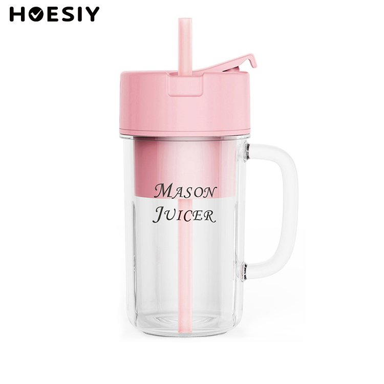 500ml Custom Travel Gym Office Fresh Juice Mixer Electric Portable Blender Juicer USB Personal Blend Smoothie Bottle Cup Blender
