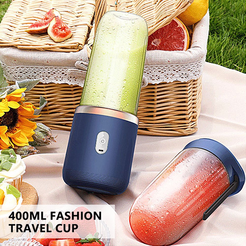 New Design USB Rechargeable Wireless Travel Sport Easy Go Juicer Cup Cup-shape Juicer Blenders And Electric Citrus Juicer