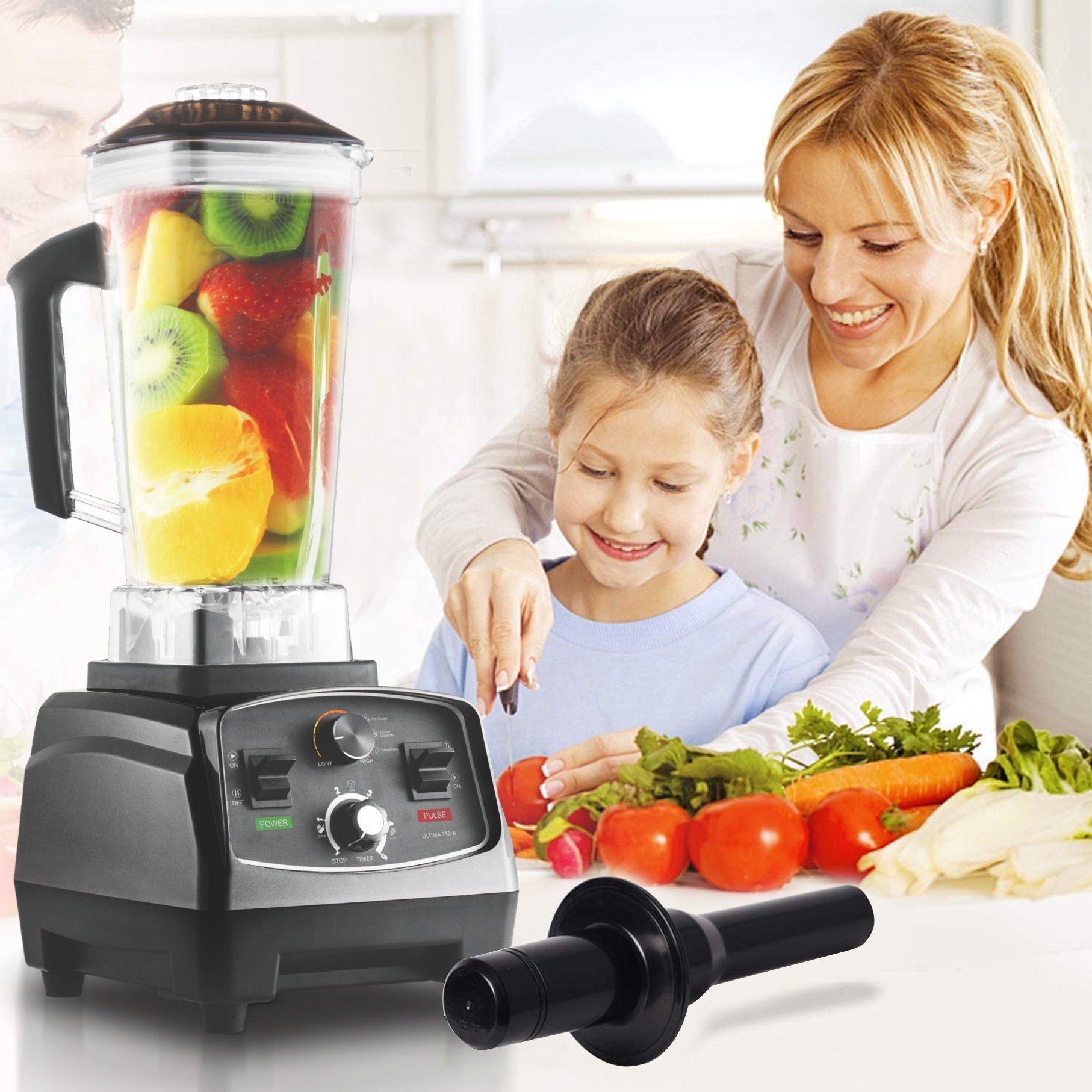Multifunctional high speed heavy duty hot cold ice electrical fresh juicer licuadora mixer kitchen appliances blender commercial