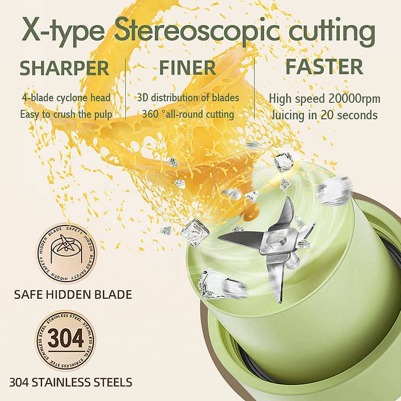 China Factory Mini 75w Portable Blenders And Juicers Blender Mixer Usb Smoothie Blender Fruit Juicer