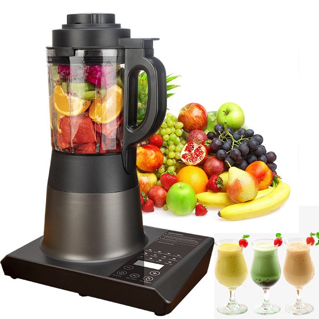 800W Fully Automatic Stainless Steel Household Use Multi-Function Plastic Blender Grinding Chopping Cooking Soya Bean Milk
