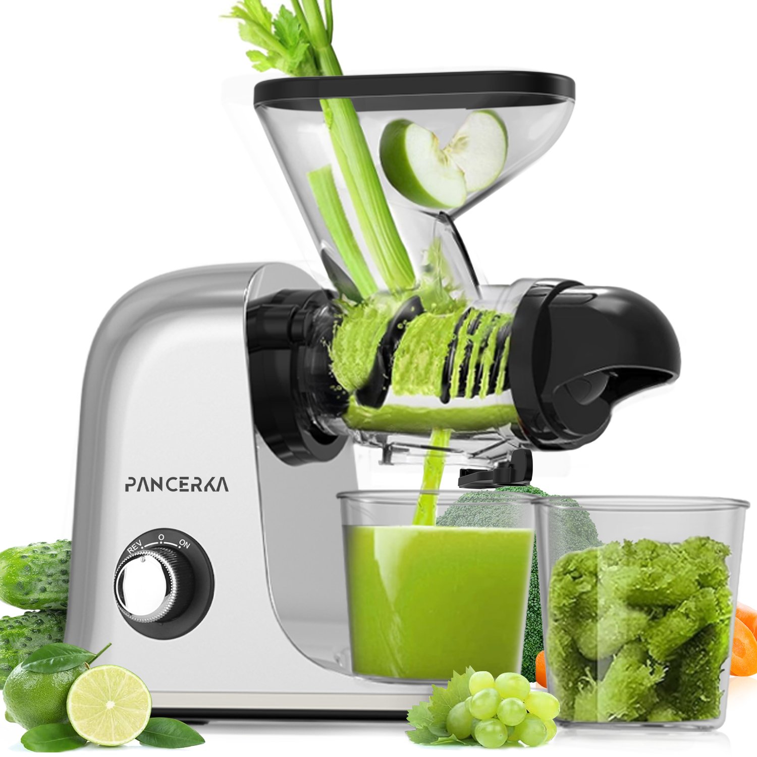 PANCERKA 3 In 1 Slow Juicers Extractor Machine 1000w Strong Motor Blenders And Quiet Motor Juicers Machine Orange Juicers.
