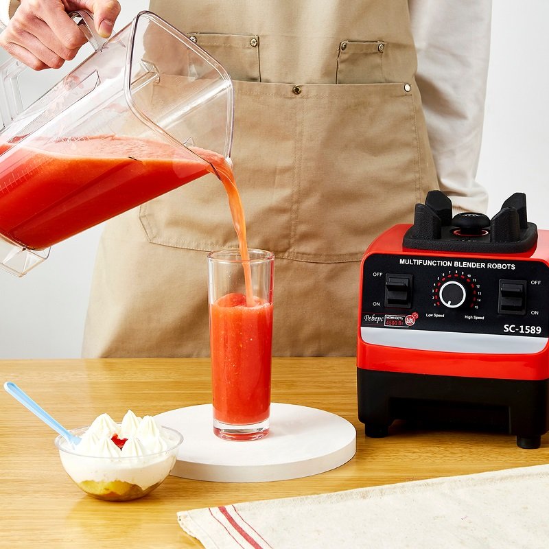 2023 hot sell multifunctional commercial machine kitchen fresh juicer 2 in 1 silver crest electric smoothie mixer blender