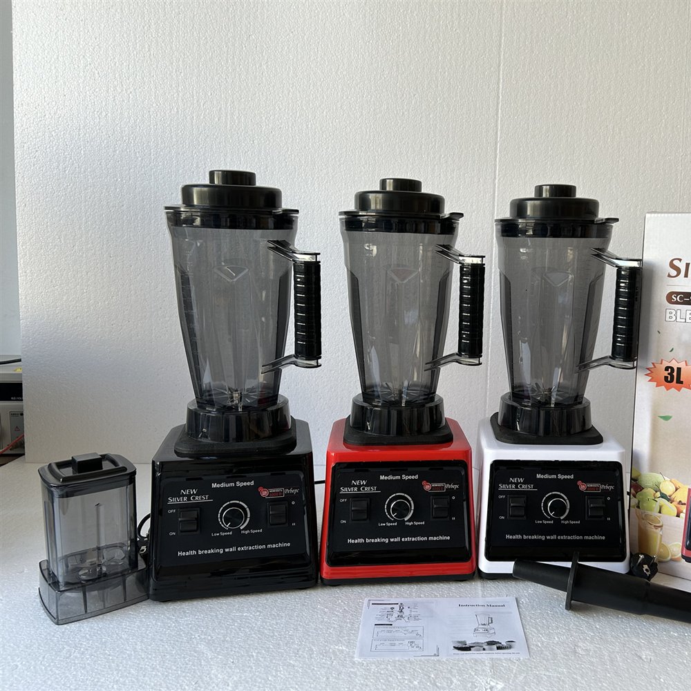 3 in1 Multi Functional Fruit Juicer 2.5L Jar Table Blender with Chopper and Meat Grinder