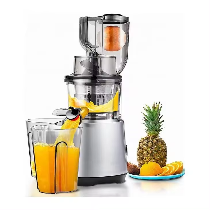 Hot selling juicer extractor machine orange juicer slow cold press juicer compact size lower noise big mouth UK/US/EU/AU plug