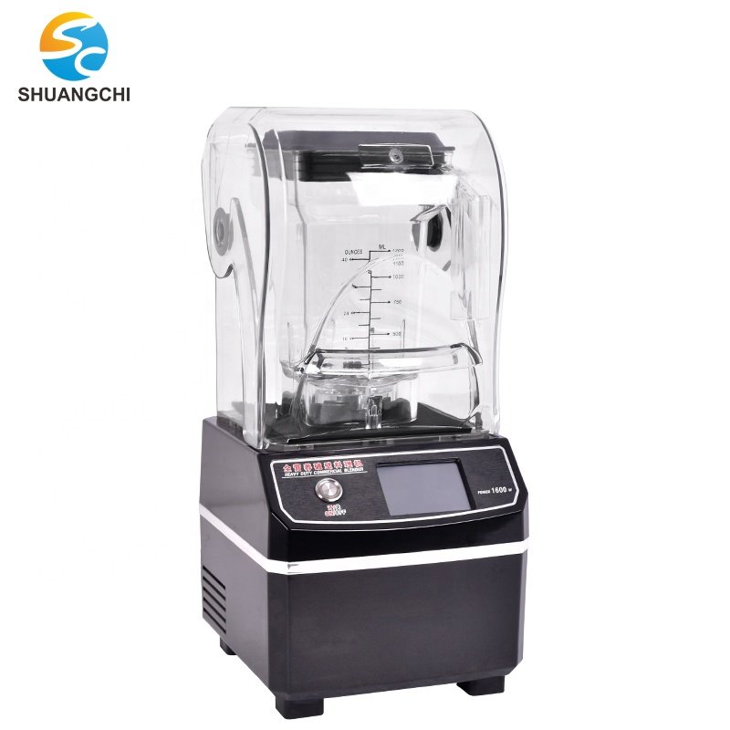 Heavy Duty Electric Fruit Blender Maker Industrial Juicer Blender Plastic Commercial Grinder Mixer Snow Cone Machine