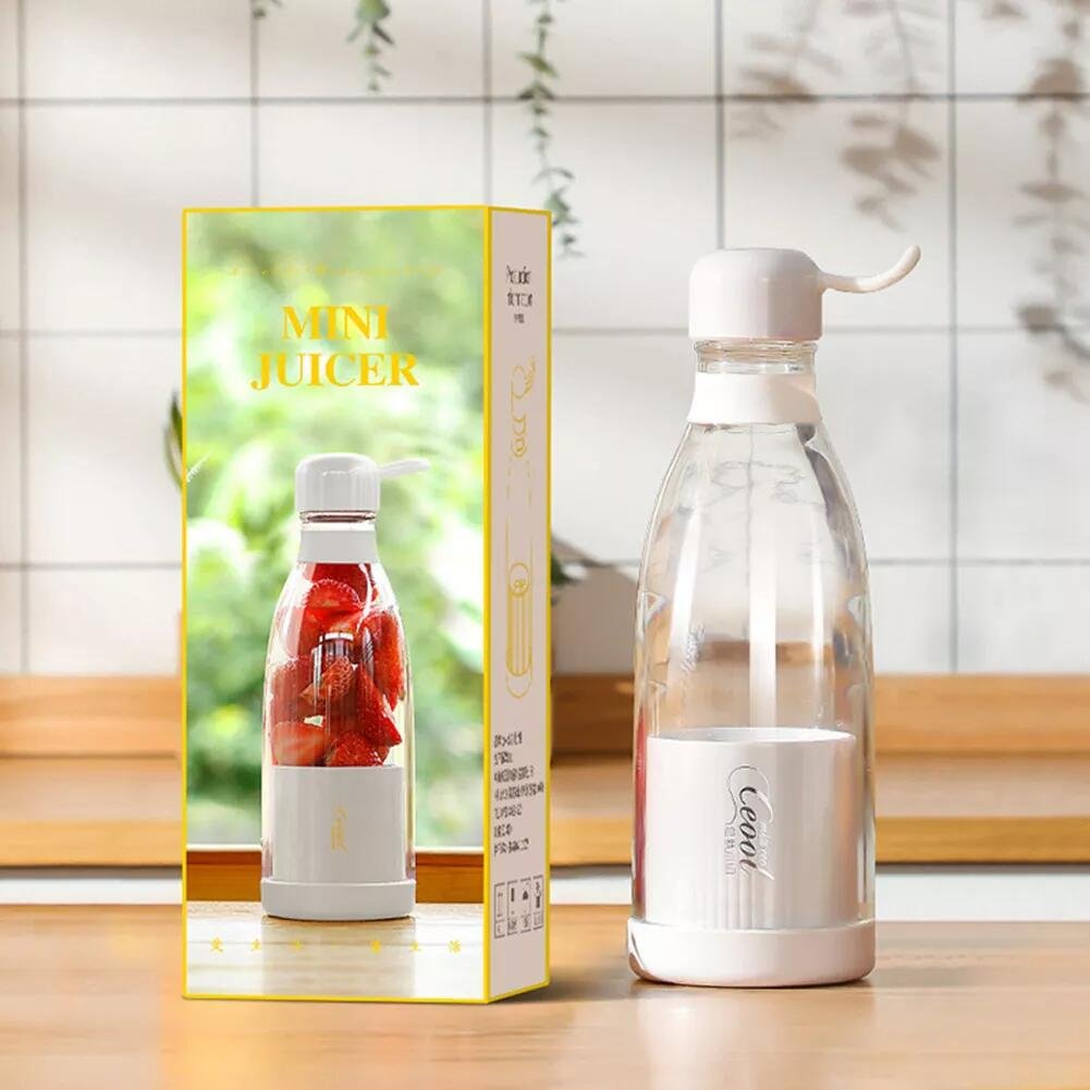 Drop shipping Blenders Rechargeable Fresh Juicer Machine USB Fruits Processor Mixer