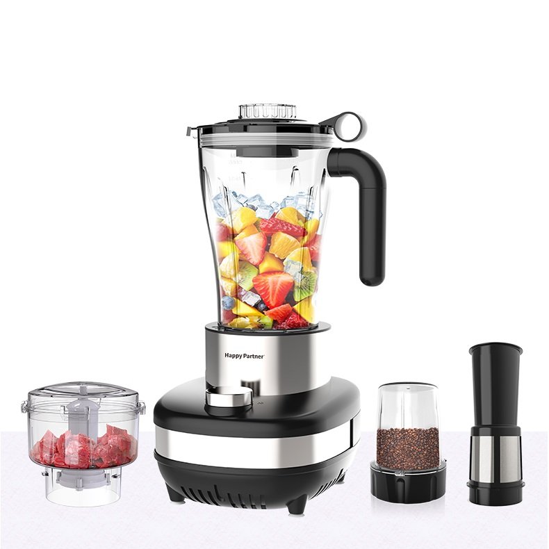 HappyPartner Customized Blander Machine Glass Jar Mixer Grinder Mixeur Smoothie Blenders And Juicers Electric Blender licuadora