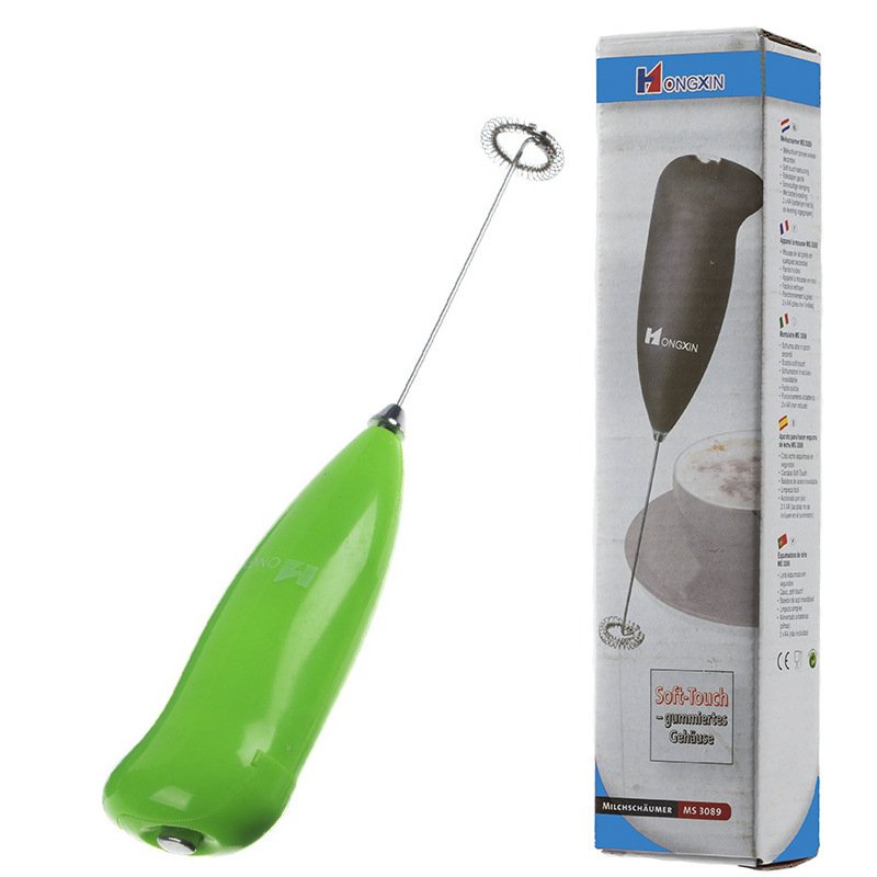 HOT SALE Mini Electric Coffee Blender Handheld Eggbeater Bubble Drink Stir Bar Creative Electric Whisk Mixer Milk Whisk