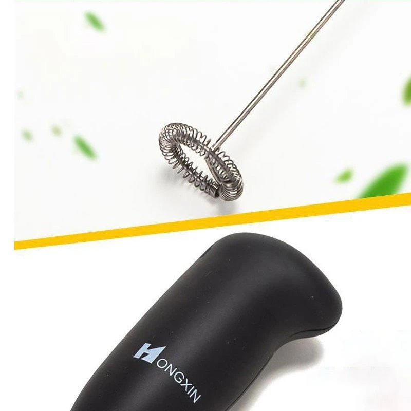 HOT SALE Mini Electric Coffee Blender Handheld Eggbeater Bubble Drink Stir Bar Creative Electric Whisk Mixer Milk Whisk