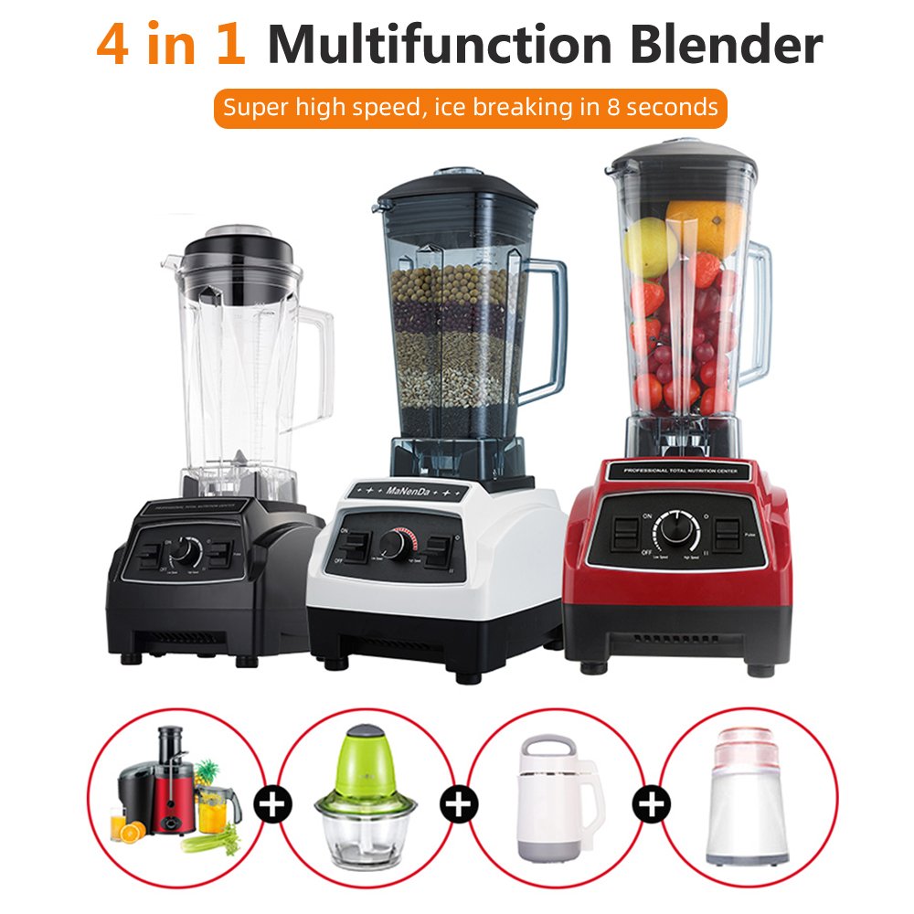 High speed professional 2l food smoothie milkshake vegetable fruit nutrition best commercial smoothie blender