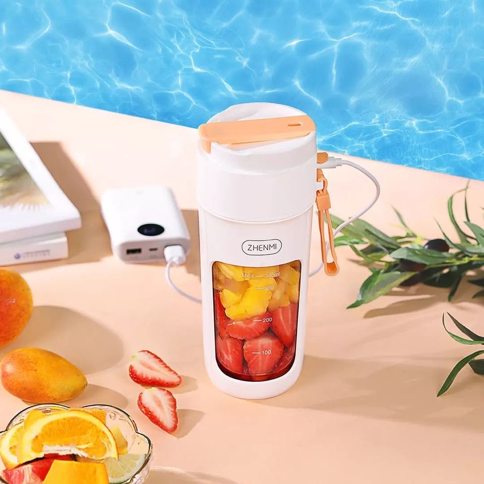Juicer 8 leaves knife head small portable home mini multifunctional juice machine