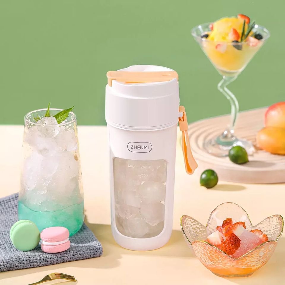 Juicer 8 leaves knife head small portable home mini multifunctional juice machine