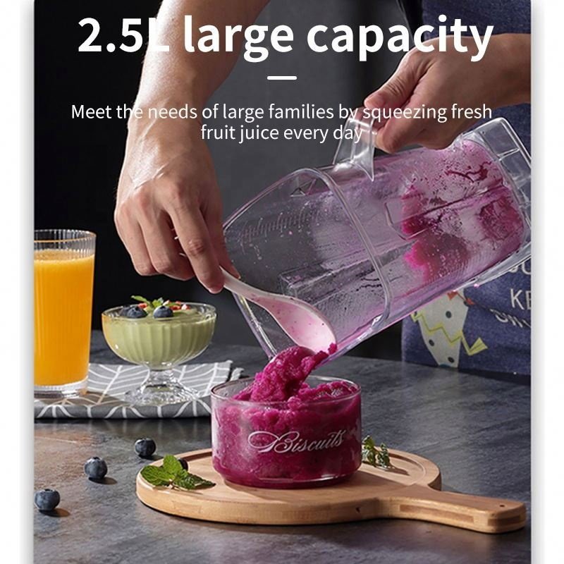 Sokany Popular 6000w 2.5l Large Capacity Beauty Blender Machine Personal Fresh Fruit Orange Electric Juicer Extractor