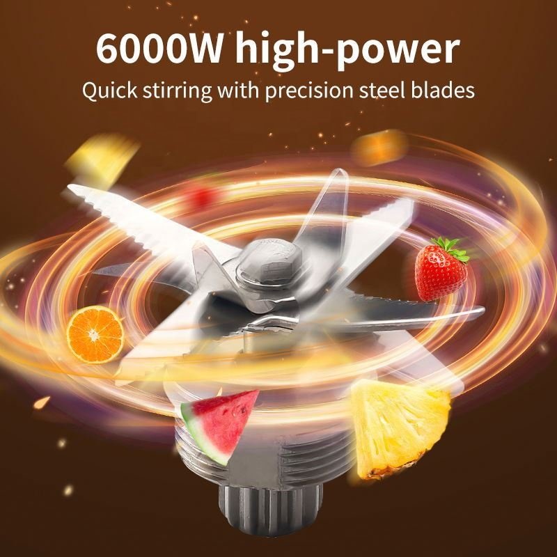 Sokany Popular 6000w 2.5l Large Capacity Beauty Blender Machine Personal Fresh Fruit Orange Electric Juicer Extractor