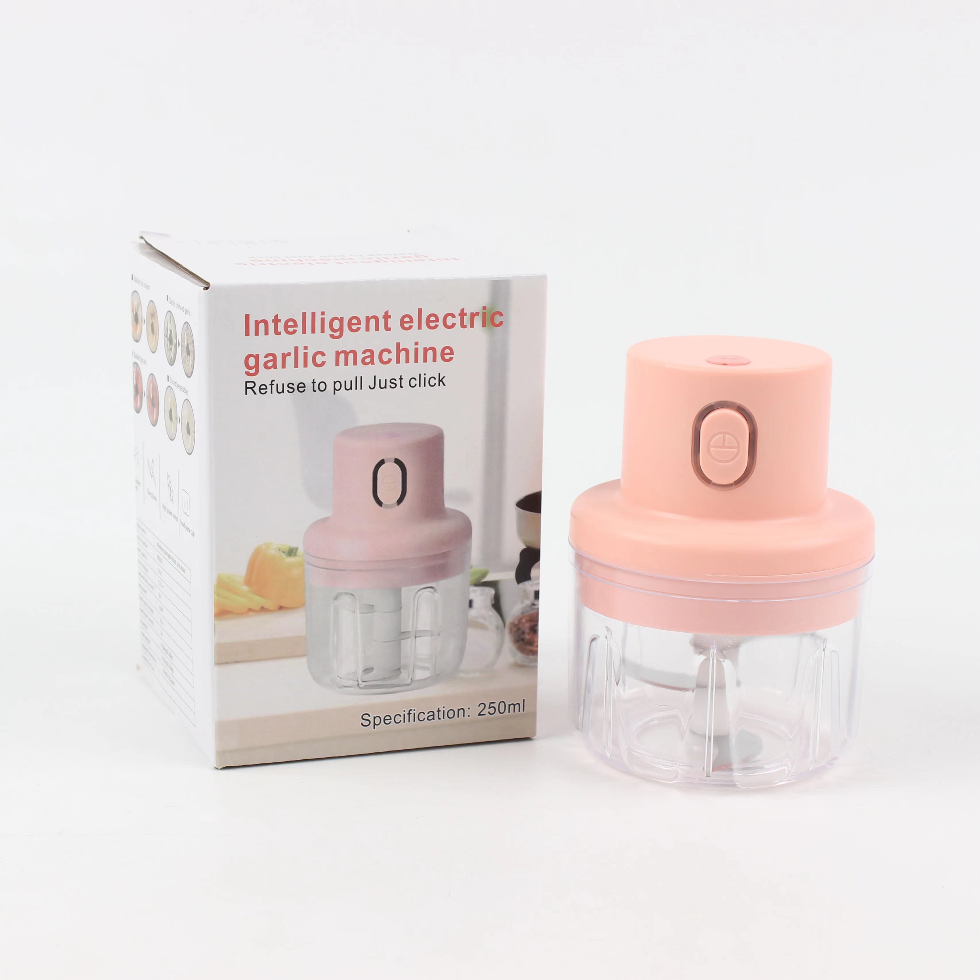 Usb Wireless Electric Mini Meat Grinders Slicers Food Crusher Automatic Vegetable E Chopper Garlic Blender