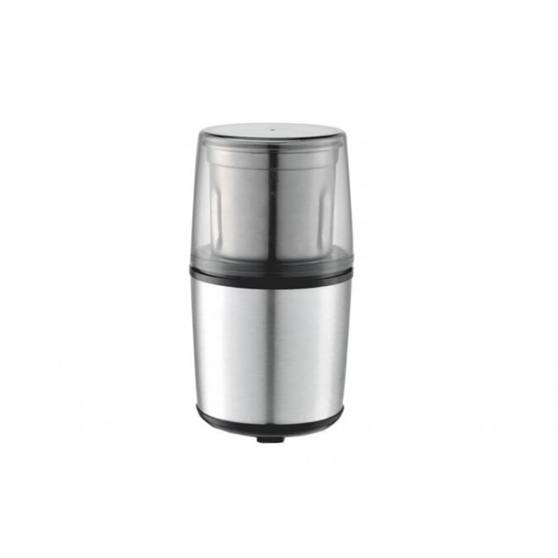 200W SS Housing Coffee Spice Grinder Big Capacity for 100g Coffee Bean Each Time Overheat Protection Coffee Grinder Blender