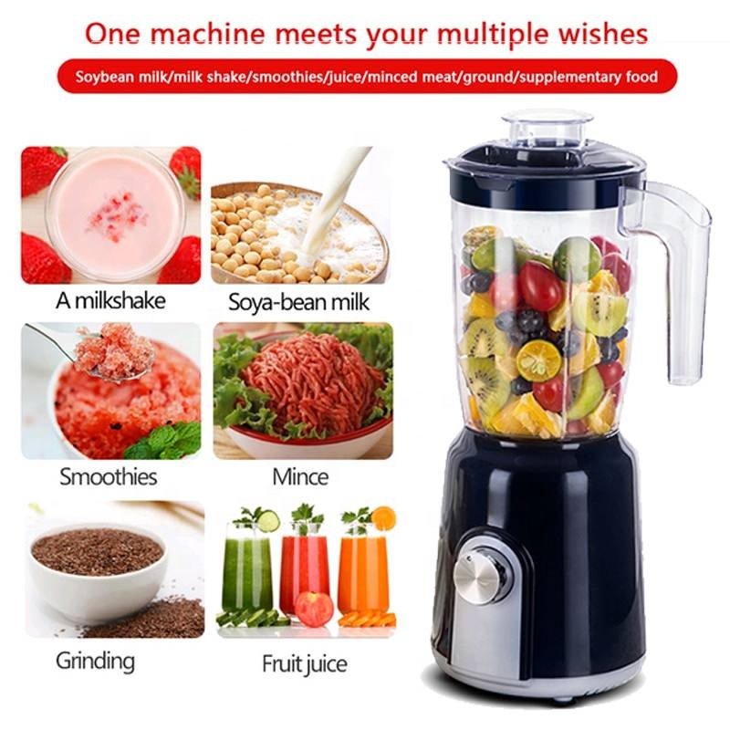 2 in 1 multifunction kitchen blender mixer electric mixer juicer blender