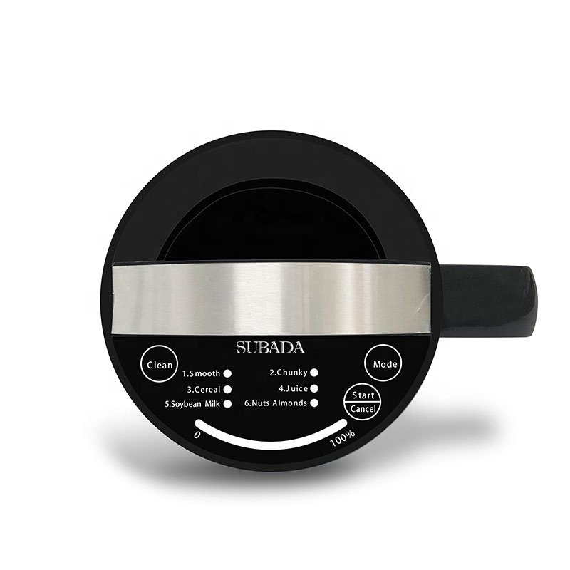 Wholesale Soya Nut Almonds Milk Machine and Soup Maker 1.2L Multifunctional Food Processor Electric Stainless Steel Blender
