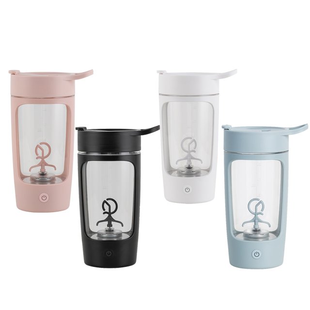 EQURA BPA free plastic protein powder shakers water bottle 650ml plastic blender shaker bottle sports bottle for wholesales