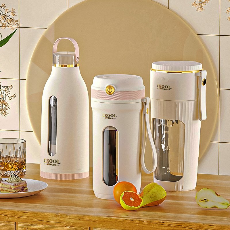 2024 New IP68 Z03 10 Blades Mini Type-C Portable Fruit Juicer Blenders Hand Blender Cup Ice Crusher Machine Juicer Maker Blender