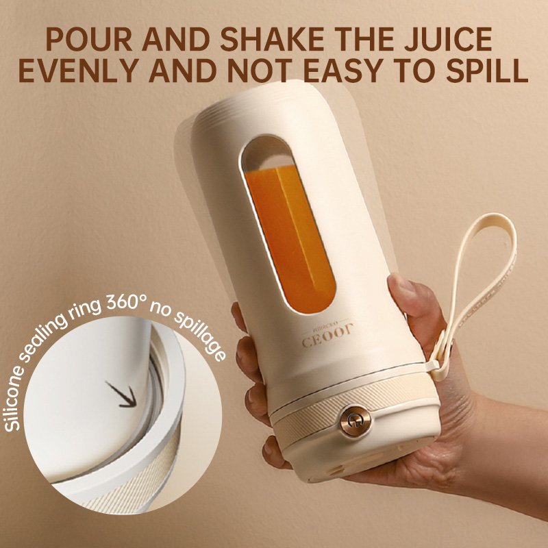 2024 New IP68 Z03 10 Blades Mini Type-C Portable Fruit Juicer Blenders Hand Blender Cup Ice Crusher Machine Juicer Maker Blender