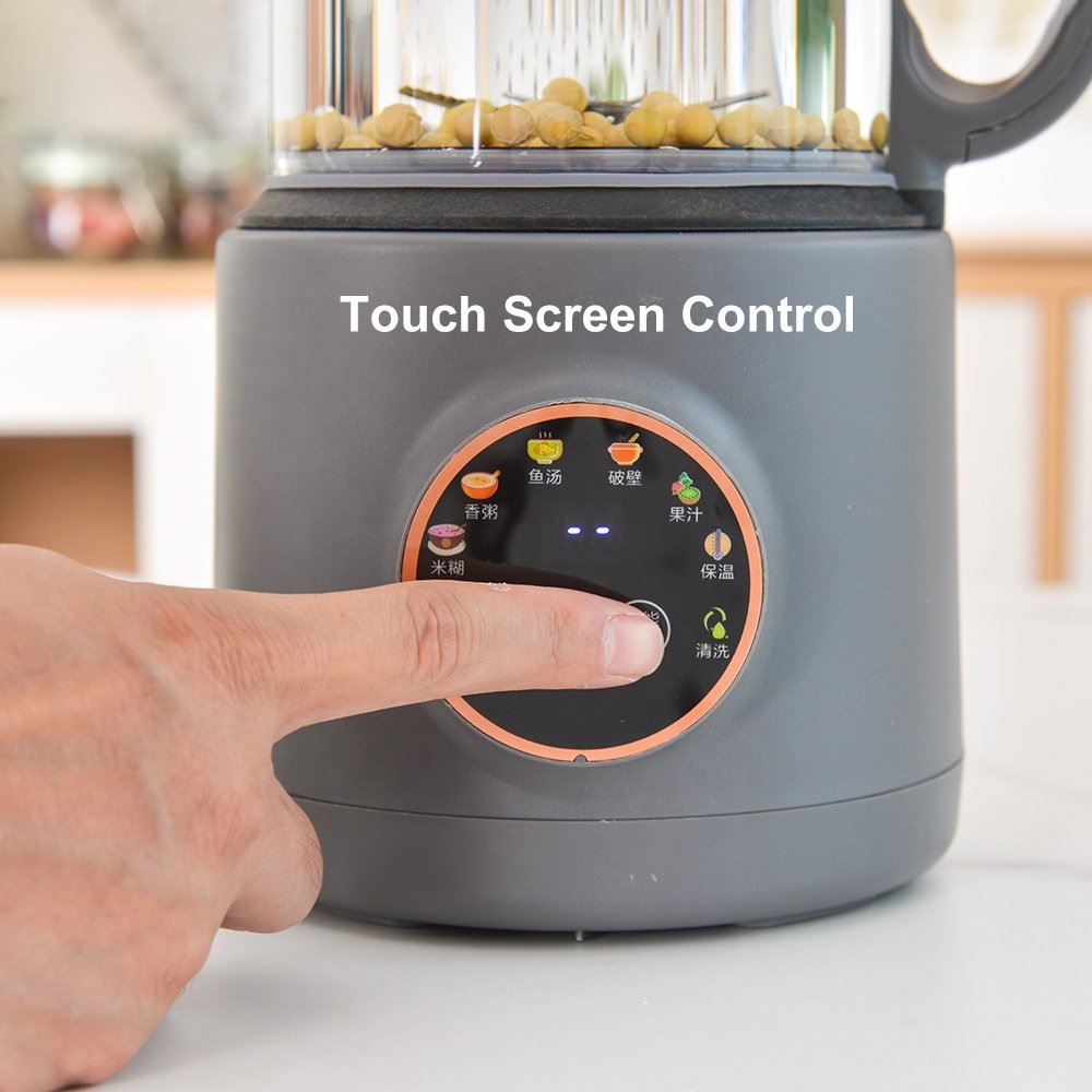 Soybean Milk Machines Glass Juicer Baby Food Almond Portable Juice Nut Milk Soy Bean Milk Maker Heat Multi-Function Blenders
