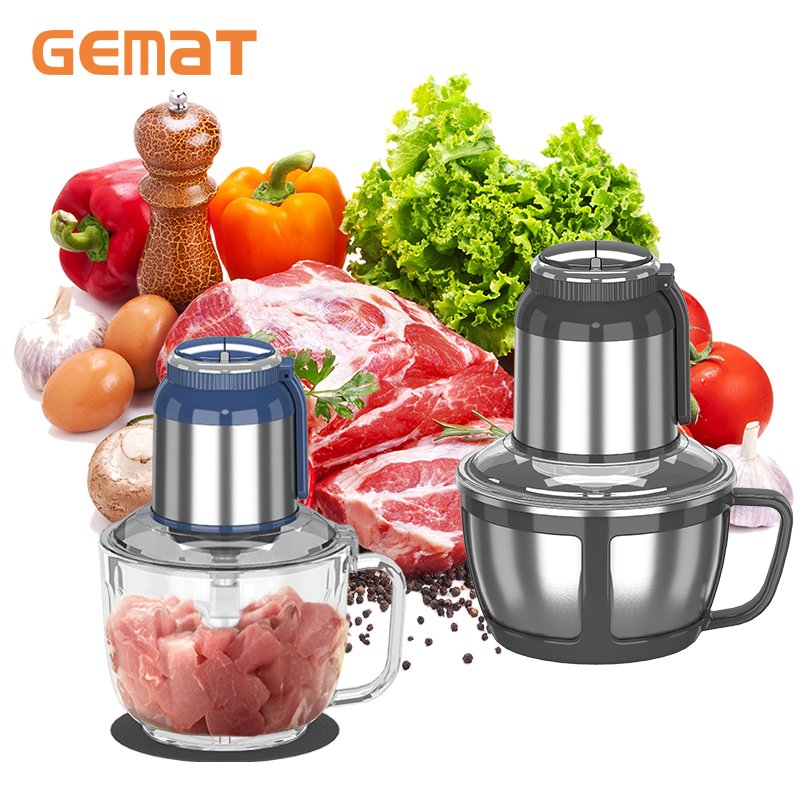 2L 3Lmeat grinder supplier automatic electric chopper mini chopper electric meat mixer grinder chopper blender