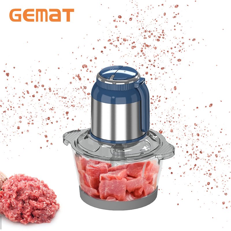 2L 3Lmeat grinder supplier automatic electric chopper mini chopper electric meat mixer grinder chopper blender