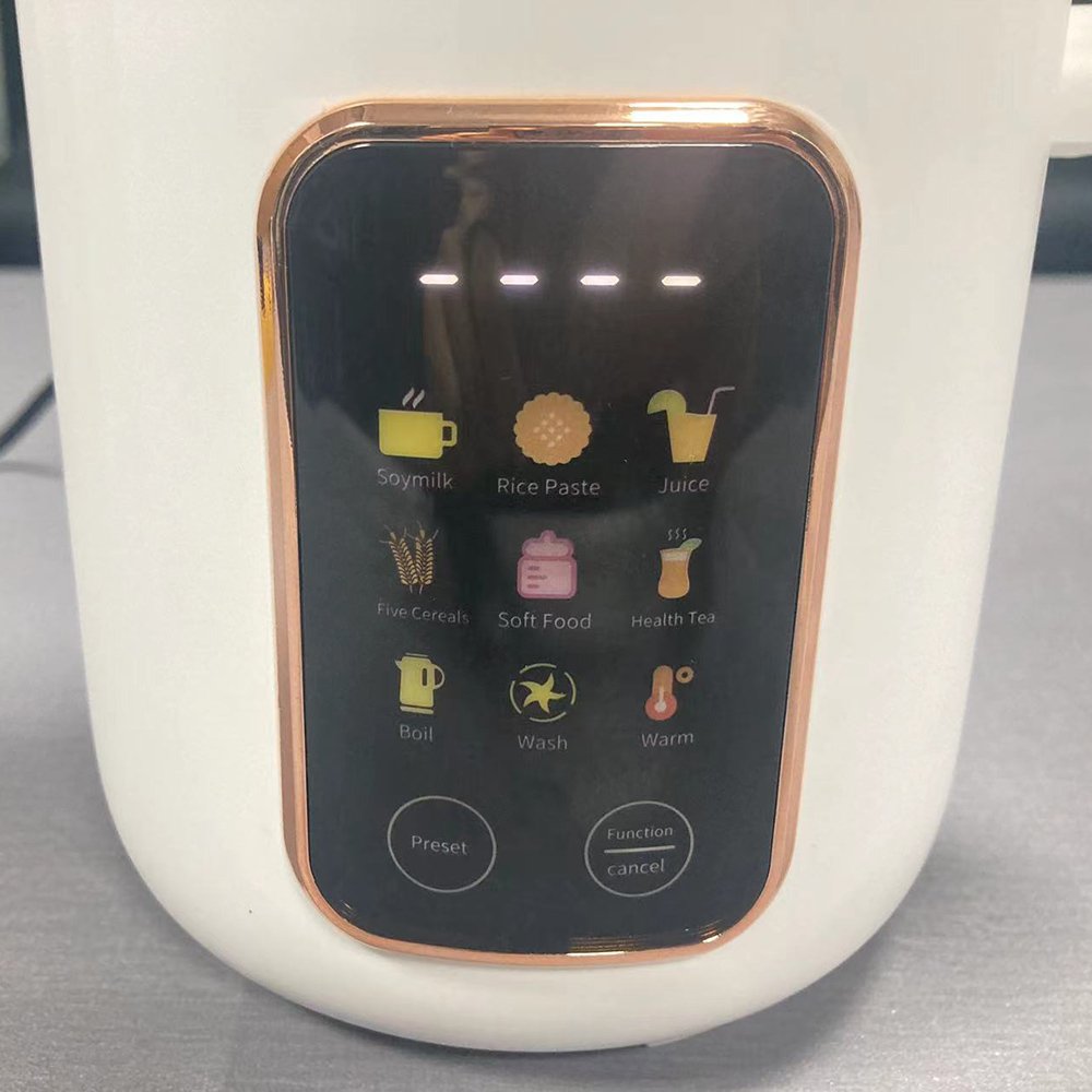 2023 new design Mini 1200ML Low noisy design Self-cleaning 220V high speed blender 800W soy milk maker