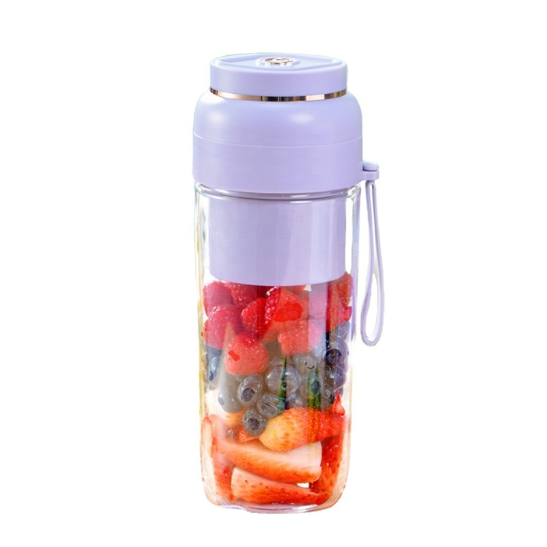 New Design Premium Stainless Steel Usb Rechargeable Drink Bottle Blender Fruit Juicer Blender