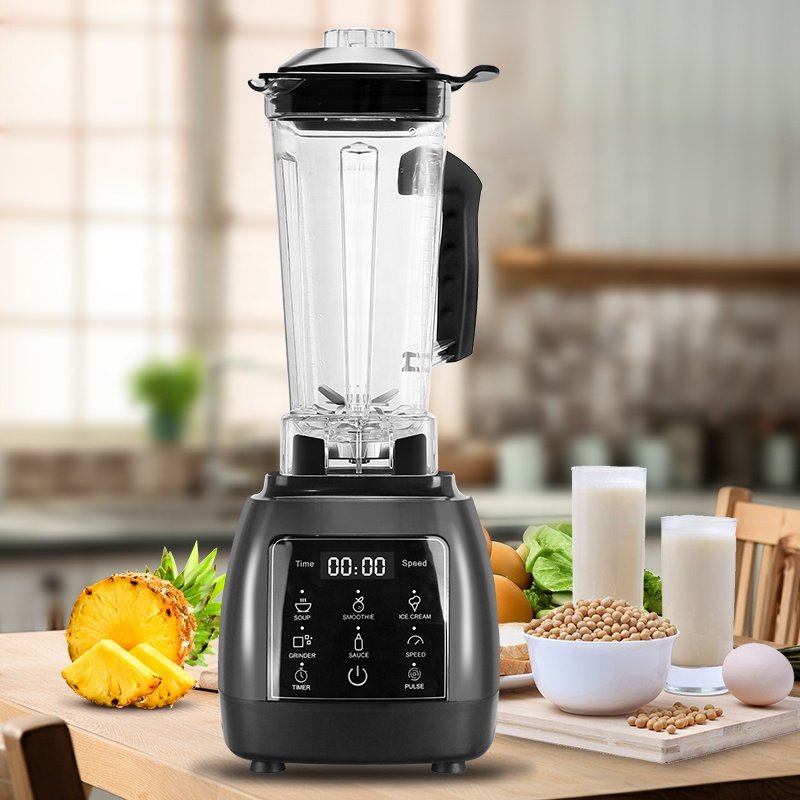 Industrial Touchpad Control Digital blender Touchscreen Commercial blenders Machine Mixer Multifunctional blender Smoothy Maker