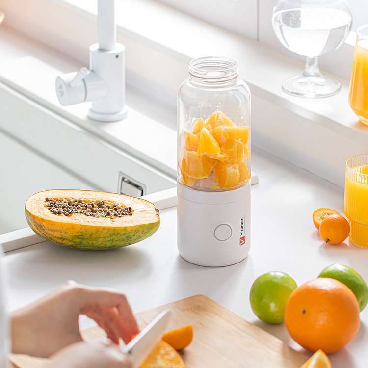 Smoothie Machine Crushed Ice Juicer Maker Electric Household Wireless Rechargeable Usb Mini Portable Household Fruit Blender